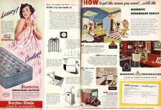 Better Homes & Gardens October 1950 Magazine Article: Page 190