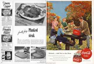 Better Homes & Gardens October 1950 Magazine Article: Page 204