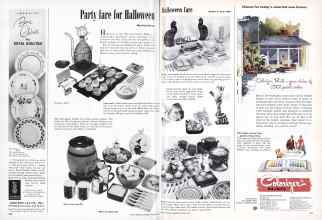 Better Homes & Gardens October 1950 Magazine Article: Page 208