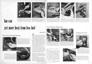 Better Homes & Gardens October 1950 Magazine Article: You can get more heat from less fuel