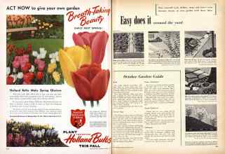 Better Homes & Gardens October 1950 Magazine Article: Page 304