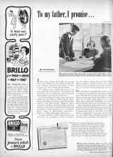 Better Homes & Gardens November 1950 Magazine Article: To my father, I promise...