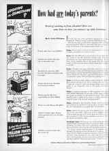 Better Homes & Gardens November 1950 Magazine Article: How bad are today's parents?
