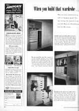 Better Homes & Gardens November 1950 Magazine Article: When you build that wardrobe... Make the most of your view