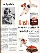Better Homes & Gardens November 1950 Magazine Article: Your dog and mine