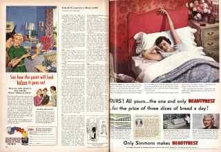 Better Homes & Gardens November 1950 Magazine Article: Page 142
