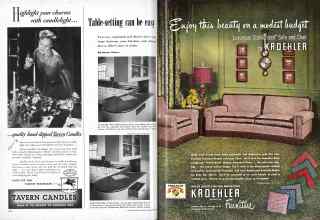 Better Homes & Gardens November 1950 Magazine Article: Page 156