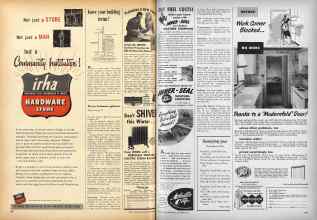 Better Homes & Gardens November 1950 Magazine Article: Page 188