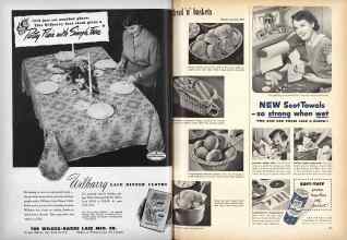 Better Homes & Gardens November 1950 Magazine Article: Page 192