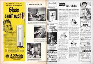 Better Homes & Gardens November 1950 Magazine Article: Page 218