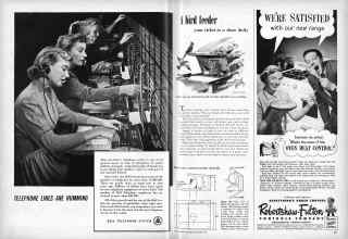 Better Homes & Gardens November 1950 Magazine Article: Page 220