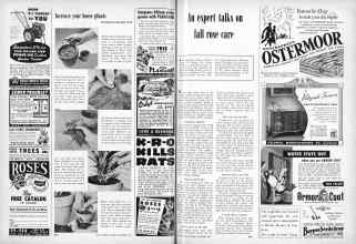 Better Homes & Gardens November 1950 Magazine Article: Page 272