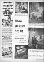 Better Homes & Gardens December 1950 Magazine Article: Antiques yon can use every day