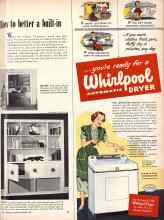 Better Homes & Gardens December 1950 Magazine Article: How to bettor a built-in