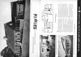 Better Homes & Gardens December 1950 Magazine Article: 1950 Cape Cod