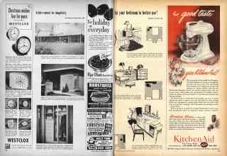 Better Homes & Gardens December 1950 Magazine Article: Page 124