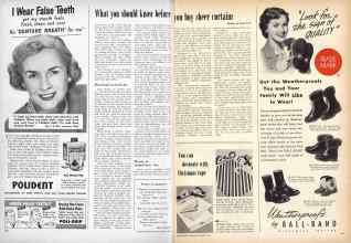 Better Homes & Gardens December 1950 Magazine Article: Page 180