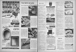 Better Homes & Gardens December 1950 Magazine Article: Page 192