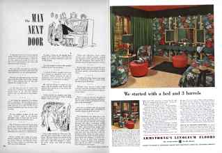 Better Homes & Gardens December 1950 Magazine Article: Page 206