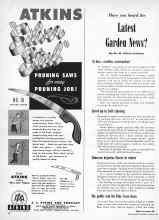 Better Homes & Gardens January 1951 Magazine Article: Have you heard the Latest Garden News?