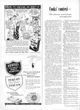 Better Homes & Gardens January 1951 Magazine Article: Cooks' contest