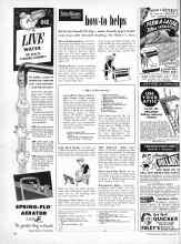Better Homes & Gardens January 1951 Magazine Article: how-to helps