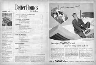 Better Homes & Gardens January 1951 Magazine Article: Page 4