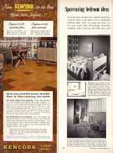 Better Homes & Gardens February 1951 Magazine Article: Spacesaving bedroom ideas