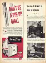 Better Homes & Gardens February 1951 Magazine Article: A cedar chest that's at home in any room