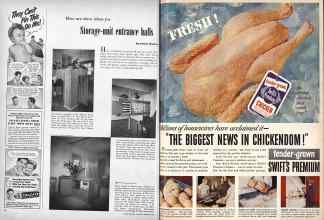 Better Homes & Gardens February 1951 Magazine Article: Page 18