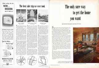 Better Homes & Gardens February 1951 Magazine Article: Page 42