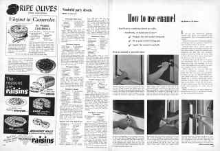 Better Homes & Gardens February 1951 Magazine Article: Page 168