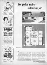 Better Homes & Gardens March 1951 Magazine Article: How good an amateur architect are you?