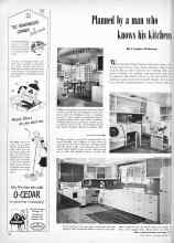 Better Homes & Gardens March 1951 Magazine Article: Planned by a man who knows his kitchens