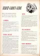 Better Homes & Gardens March 1951 Magazine Article: MARCH GARDEN GUIDE