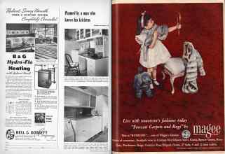Better Homes & Gardens March 1951 Magazine Article: Page 142