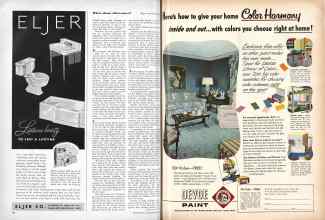 Better Homes & Gardens March 1951 Magazine Article: Page 148