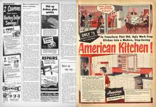 Better Homes & Gardens March 1951 Magazine Article: Page 160