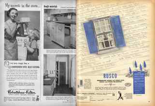 Better Homes & Gardens March 1951 Magazine Article: Page 166