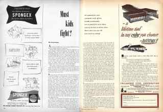 Better Homes & Gardens March 1951 Magazine Article: Must kids fight?