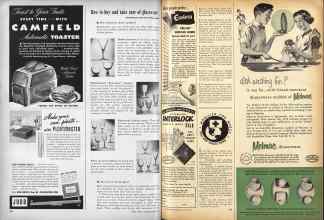 Better Homes & Gardens March 1951 Magazine Article: Page 186