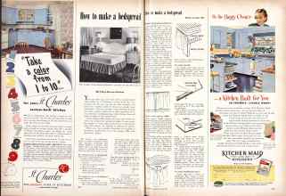Better Homes & Gardens March 1951 Magazine Article: Page 198