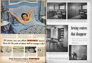 Better Homes & Gardens March 1951 Magazine Article: Page 208