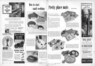 Better Homes & Gardens March 1951 Magazine Article: Page 252