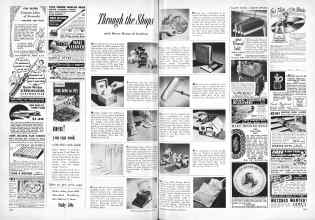 Better Homes & Gardens March 1951 Magazine Article: Through the Shops with Better Homes & Gardens