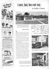 Better Homes & Gardens April 1951 Magazine Article: A new, fast, low-cost way to build a house