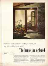 Better Homes & Gardens April 1951 Magazine Article: The house you ordered