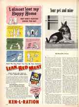 Better Homes & Gardens April 1951 Magazine Article: Your pet and mine
