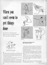 Better Homes & Gardens April 1951 Magazine Article: When you can't seem to get things done