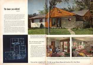 Better Homes & Gardens April 1951 Magazine Article: Page 54